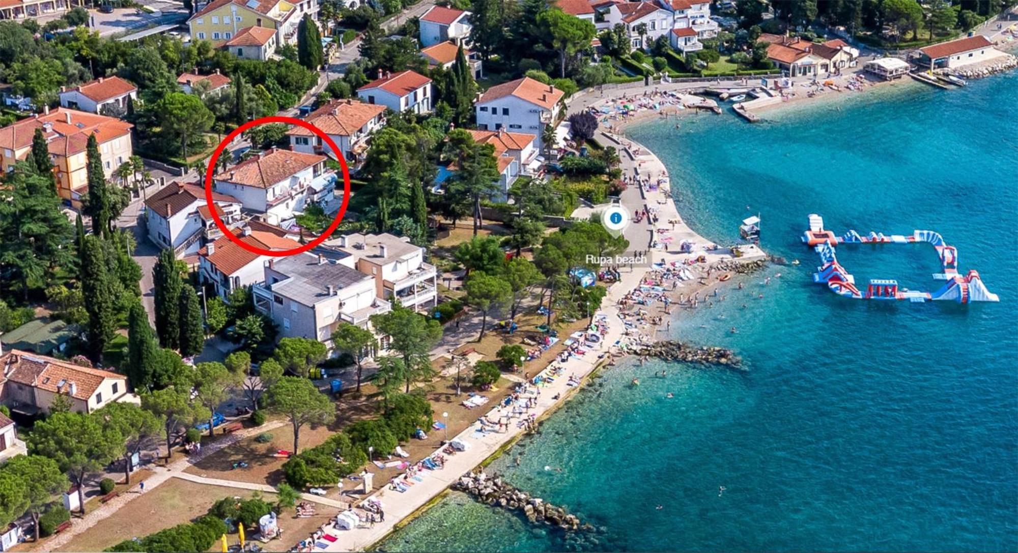 Apartments House Pinezic Малинська Екстер'єр фото